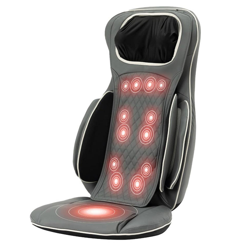 Porodo Neck And Back Seat Massager Heat Therapy & Multiple Massage Mode