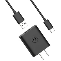 Motorola TurboPower™ 20W Wall Charger with USB-C Data Cable