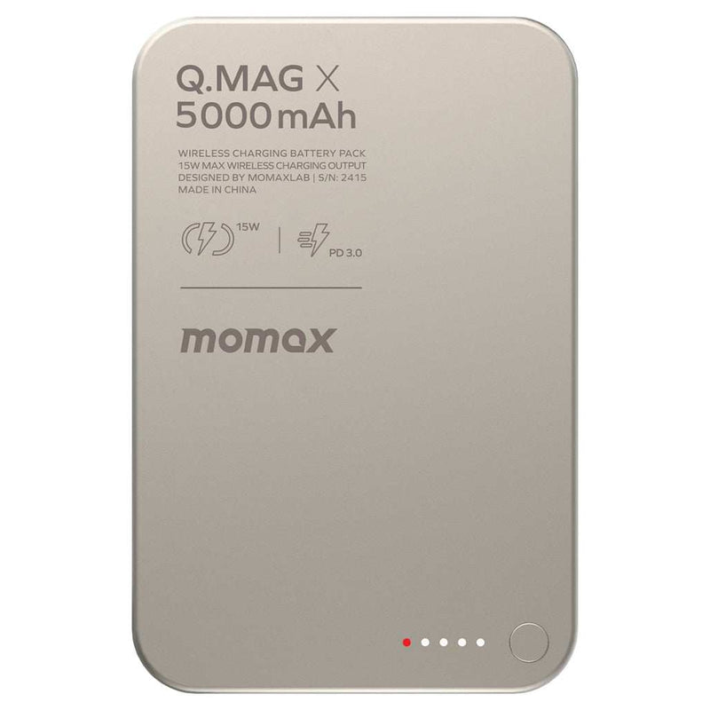 Momax Q Mag X Magnetic Wireless Power Bank 5000mAh