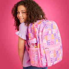 Smiggle Pink Classic Kids Backpack