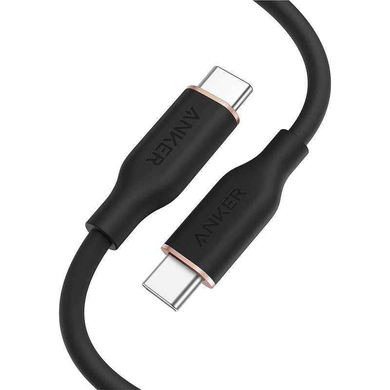 Anker PowerLine III Flow 100W Surprisingly Soft USB C to USB C Cable 1m