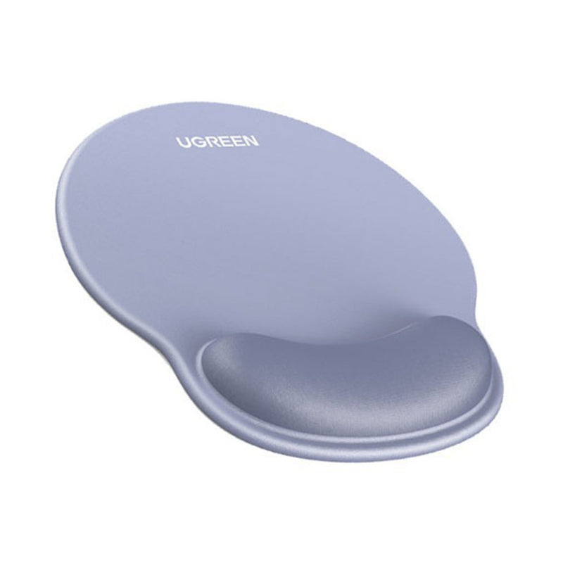 UGREEN Ergonomic Mouse Pad with Wrist Rest Support Slow Rebound Memory Foam Typing with Easy Glide Surface and Non-Slip PU Base