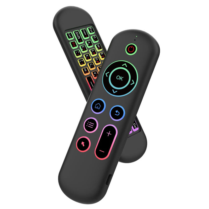 Porodo Air Mouse Remote Mini Keyboard - Compatible with most TV's