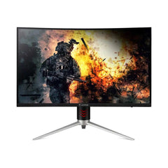 AOPEN Fire Legend 1500R 27" FHD 165Hz Curved Gaming Monitor VA Panel AMD FreeSync Built-In Speakers