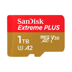 SanDisk Extreme Plus 1TB SDXC UHS-I Card High-Speed 4K UHD Video And Burst Mode Performance