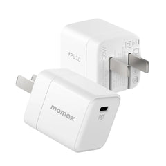 MOMAX UM26CN PD 30W USB-C Folding Fast Charger Adapter