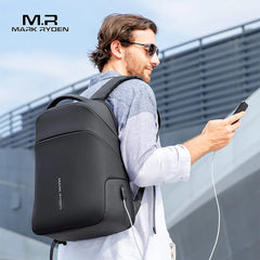 Mark Ryden MR9068YY 15.6" Laptop Waterproof Backpack with Rain Coat