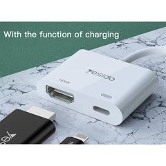 Yesido HM06 4K Lightning to HDMI / Lightning adapter