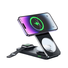 Mcdodo CH-1151 3in1 Foldable Magsafe Wireless Charger And Stand