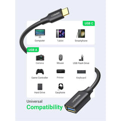 UGREEN USB-C to USB-A 3.1 Adapter 5Gbps