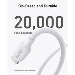 Anker 544 Bio-Based 140W USB-C To USB-C Cable 1m  Durable Eco-Friendly