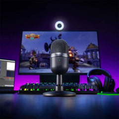 Razer Seiren Mini Ultra-Compact Condenser Microphone With Supercardioid Polar Pattern