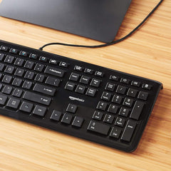 Amazon Basics Wired Keyboard