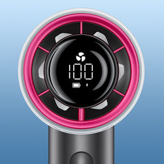 Yesido YF14 LED Display With 3000mAh Battery 5 Speed Turbo Mini Fan