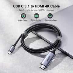 Ugreen USB-C to HDMI Cable 4K 1.5m