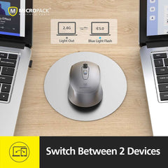 Micropack MP-730WT Bluetooth Wireless Mouse Dual Mode