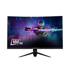 Porodo PDX523 32" 2.5K Curved Gaming Monitor 180Hz Adjustable Rotating Stand