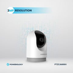 Powerology Indoor PTZ 2K Pan and Tilt Smart Camera