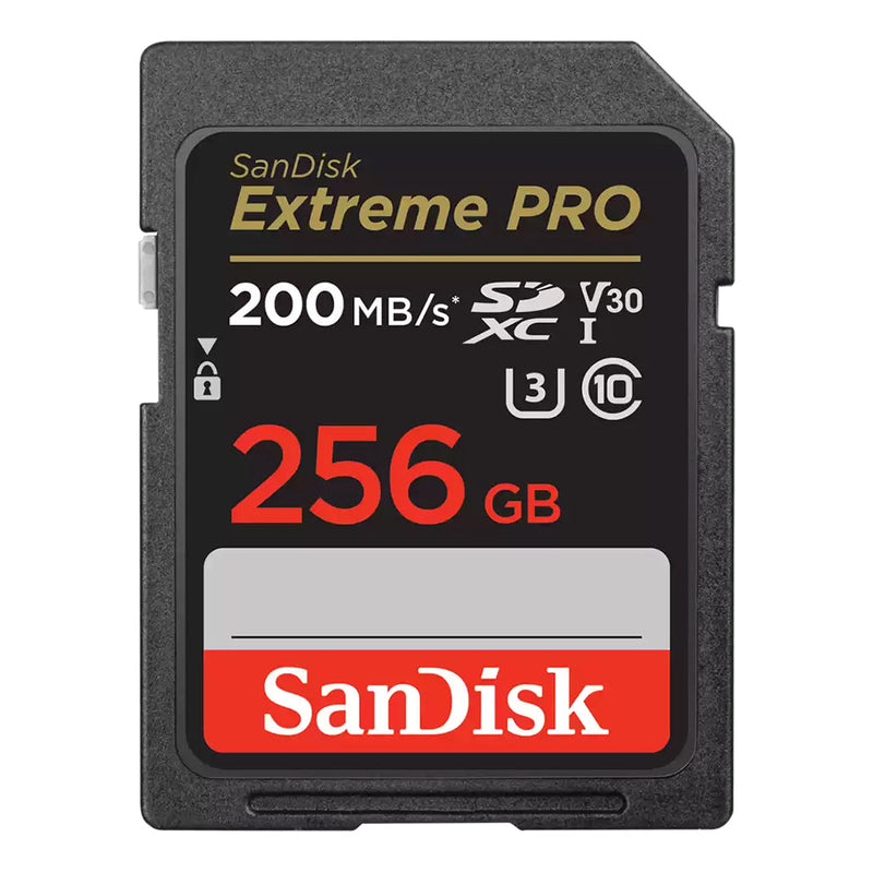 SanDisk Extreme PRO SDXC UHS-I Card High-Speed 4K UHD Video And Burst Mode Performance