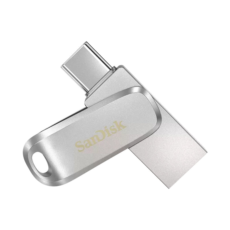 SanDisk Ultra Dual Drive Luxe 128GB USB Type-C 128GB Flash Drive High-Speed Data Transfer