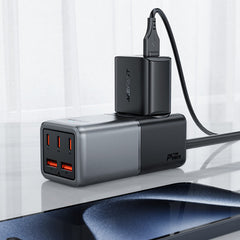 ACEFAST Z2 PD 75W Fast Charge Power Strip GaN 3xUSB-C+2xUSB-A