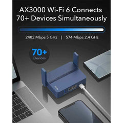 AX3000 2.5G Wi-Fi 6 VPN Router - Pixel Zones