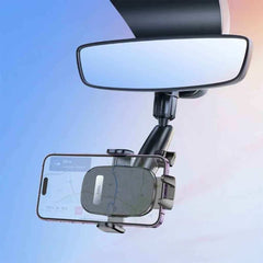 Hoco H17 Waves Rear view Mirror Car Holder DUAL Axis Design - Pixel Zones