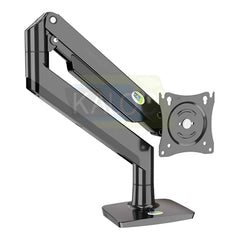 Kaloc DS160-S Single Desk Monitor Arm Adjustable Gas Spring Support Max 40 Inch - Pixel Zones