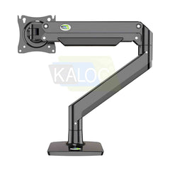 Kaloc DS160-S Single Desk Monitor Arm Adjustable Gas Spring Support Max 40 Inch - Pixel Zones