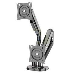 Kaloc DS200-2/B Dual Monitor Desk Arm Mount Stand 15-30" - Pixel Zones