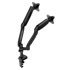 Kaloc DS90-2 Dual Desk Monitor Arm Stand Adjustable Gas Spring Support Max 32" - Pixel Zones