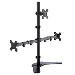 KALOC DW230-T 3 Monitor Desk Mount Fully Adjustable Stand 17" to 27" - Pixel Zones