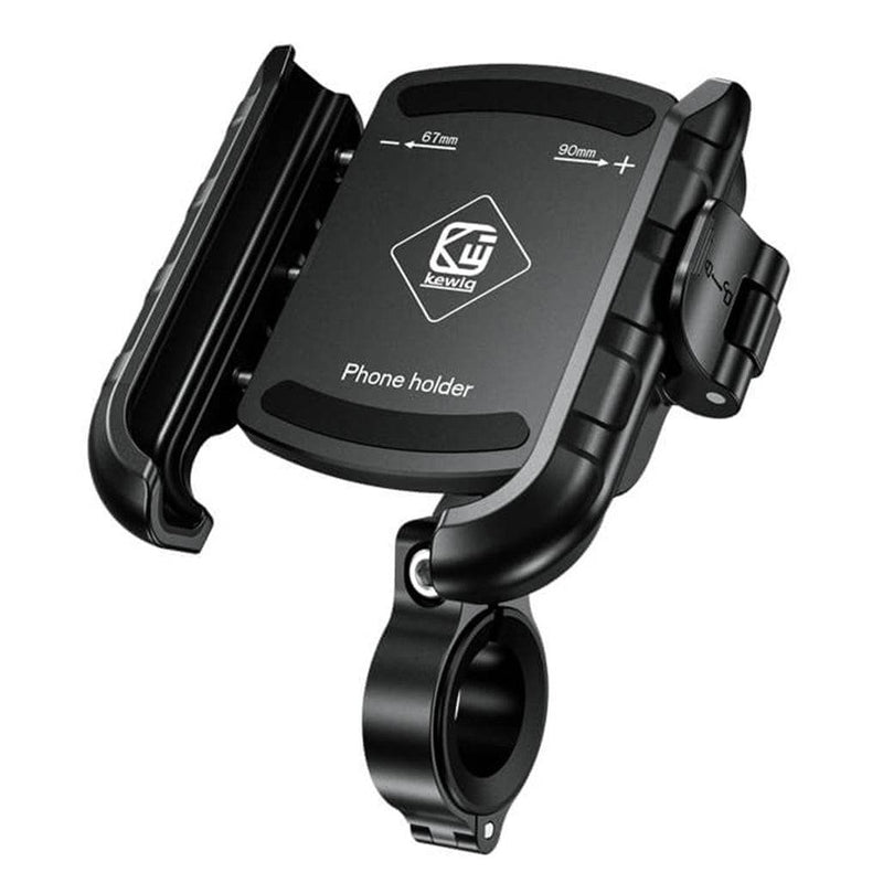 Kewig Motorcycle Phone Holder Fixed on Steering Wheel/Mirror - Pixel Zones