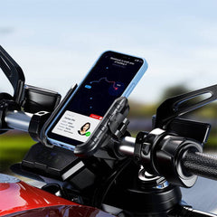 Kewig Motorcycle Phone Holder Fixed on Steering Wheel/Mirror - Pixel Zones