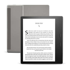 Amazon Kindle Oasis 8GB 7” E-Reader With Page Turn Buttons Adjustable Warm Light Waterproof Graphite