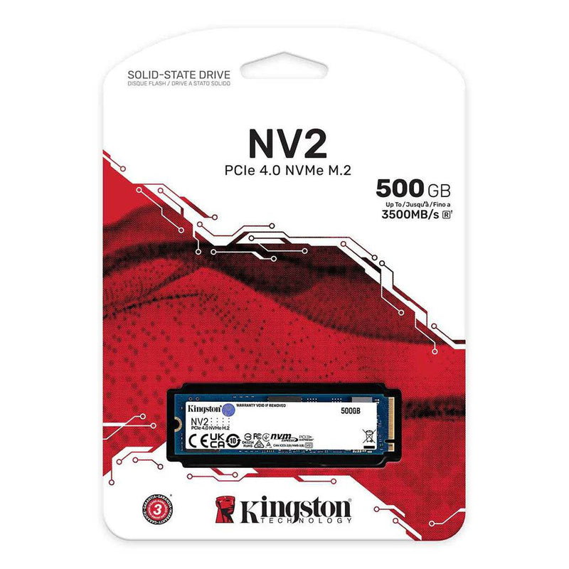 Kingston NV2 PCIe 4.0 NVMe SSD - Pixel Zones