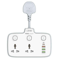 LDNIO SE2435 2500W Power Expansion Socket with Auto ID - Pixel Zones