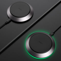 Aukey LC-Q11 15W Qi-Certified Wireless Charging Pad with Internal Cooling Fan