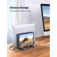 Ugreen Dual Laptop / Tablet Stand Vertical Laptop Holder - Pixel Zones