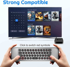 Air Mouse W3 4-in-1 Voice Remote, Keyboard and Mouse 2.4g Wireless Remote Control - Pixel Zones